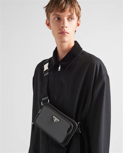 prada men crossbody|Prada crossbody with guitar strap.